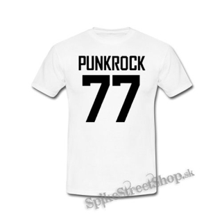 PUNKROCK 77 - Logo Motive 2 - biele detské tričko