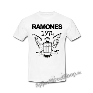 RAMONES - 1974 - biele detské tričko