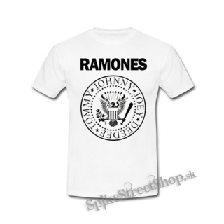 RAMONES - biele detské tričko