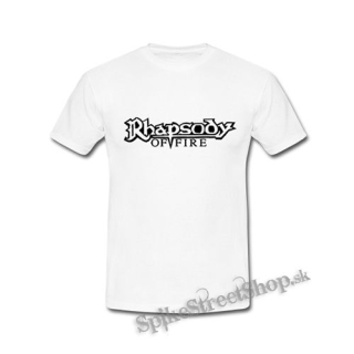 RHAPSODY OF FIRE - Logo - biele detské tričko