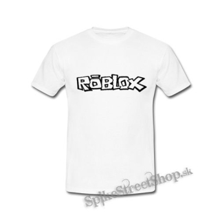ROBLOX - Logo - biele detské tričko