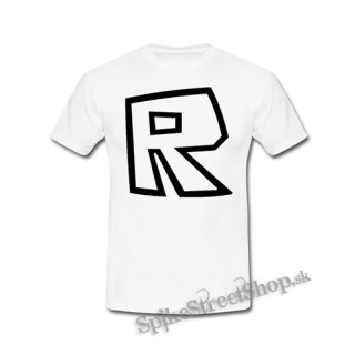 ROBLOX - Znak - biele detské tričko