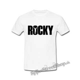 ROCKY - Rocky Balboa Movie Logo - biele detské tričko