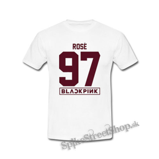 ROSÉ 97 - BLACKPINK - Pink Number Years - biele detské tričko