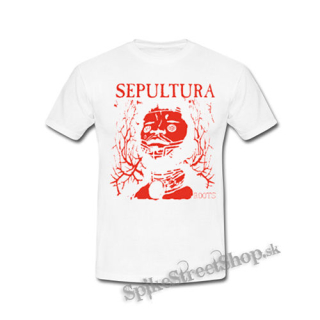 SEPULTURA - Roots Bloody Red - biele detské tričko