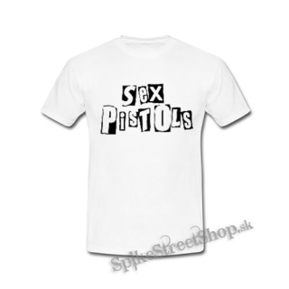 SEX PISTOLS - Logo - biele detské tričko