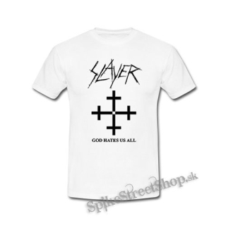 SLAYER - God Hates Us All - biele detské tričko