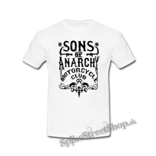 SONS OF ANARCHY - Motorcycle Club - biele detské tričko