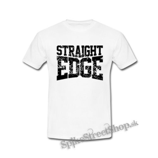 STRAIGHT EDGE - Logo Motive 2 - biele detské tričko