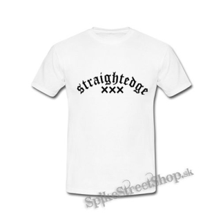 STRAIGHTEDGE - Logo - biele detské tričko