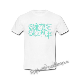 SUICIDE SILENCE - Turquoise Logo - biele detské tričko