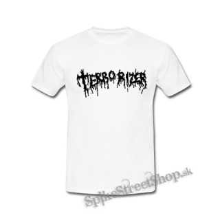 TERRORIZER - Logo Black - biele detské tričko