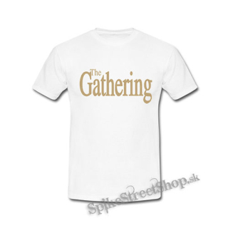THE GATHERING - Logo Gold - biele detské tričko