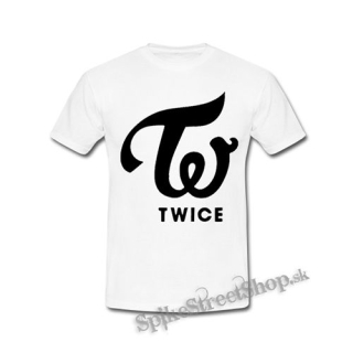 TWICE - Red Logo - biele detské tričko