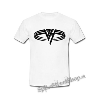 VAN HALEN - Logo Black Circle - biele detské tričko