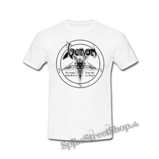 VENOM - Pentagram - biele detské tričko