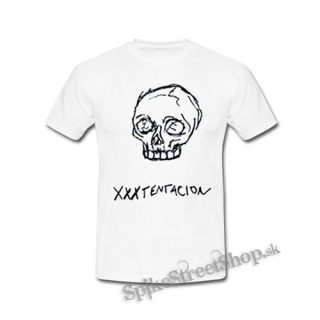 XXXTentacion - Logo Skull - biele detské tričko