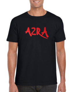 AZRA - Band Logo Red - čierne detské tričko