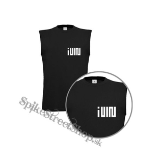 (G)I-DLE - Logo Kpop Band - čierne detské tričko bez rukávov