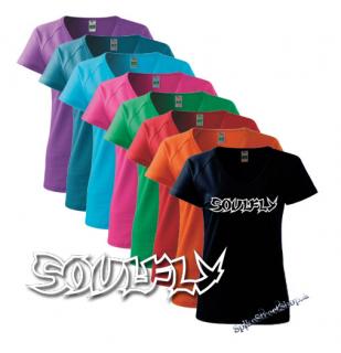 SOULFLY - Logo - farebné dámske tričko