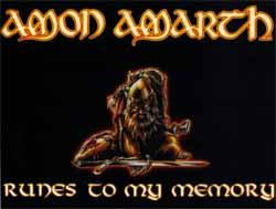 Samolepka AMON AMARTH - Runes To My Memory