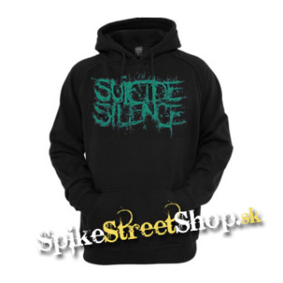 SUICIDE SILENCE - Turquoise Logo - pánska mikina 