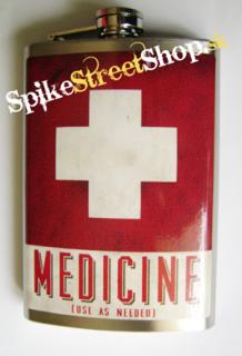MEDICINE - Copper Silver Flask - ploskačka na alkohol