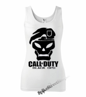 CALL OF DUTY - Skull - Ladies Vest Top - biele