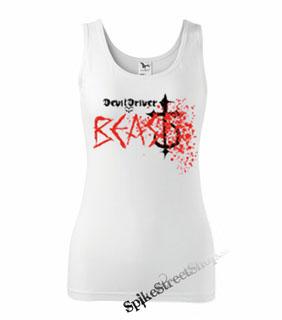 DEVILDRIVER - Beasts - Ladies Vest Top - biele