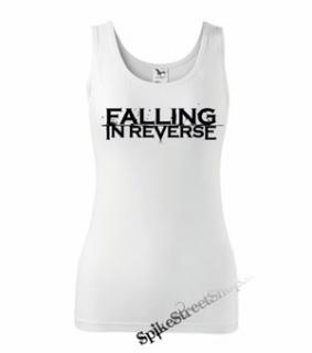 FALLING IN REVERSE - Logo - Ladies Vest Top - biele