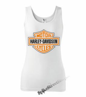 HARLEY DAVIDSON - Motor Cycles - Ladies Vest Top - biele