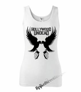 HOLLYWOOD UNDEAD - Doves - Ladies Vest Top - biele