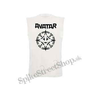 AVATAR - Logo Crest - biele pánske tričko bez rukávov