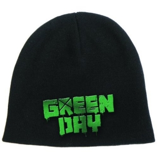 GREEN DAY - Logo - čierna zimná čiapka