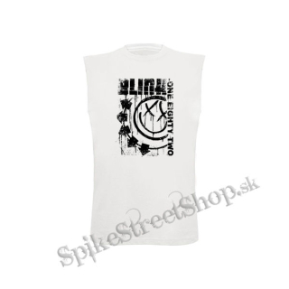 BLINK 182 - Spelled Out - biele pánske tričko bez rukávov