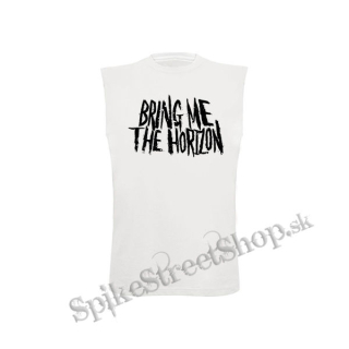 BRING ME THE HORIZON - Logo - biele pánske tričko bez rukávov