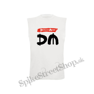 DEPECHE MODE - Spirit Crest - biele pánske tričko bez rukávov