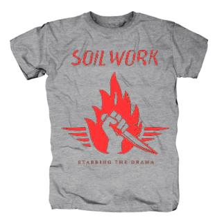 SOILWORK - Stabbing The Drama - sivé pánske tričko