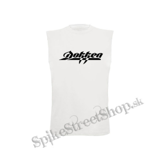 DOKKEN - Logo - biele pánske tričko bez rukávov