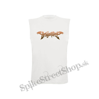 DRAGONFORCE - Logo 2 - biele pánske tričko bez rukávov