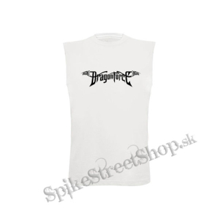 DRAGONFORCE - Logo - biele pánske tričko bez rukávov