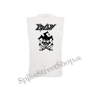 EDGUY - Mandrake Clown - biele pánske tričko bez rukávov