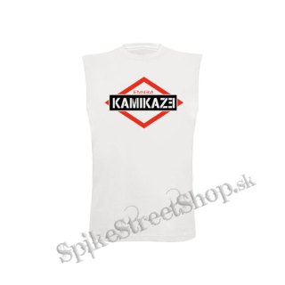 EMINEM - Kamikaze - biele pánske tričko bez rukávov