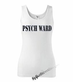 IRON MAIDEN - Psych Ward - Ladies Vest Top - biele