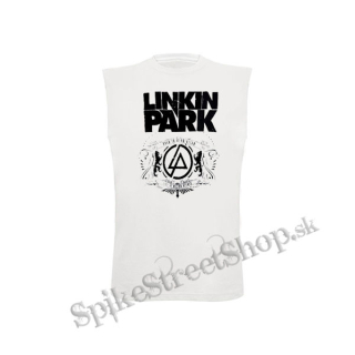 LINKIN PARK - Road To Revolution - biele pánske tričko bez rukávov