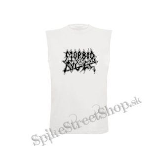 MORBID ANGEL - Logo - biele pánske tričko bez rukávov
