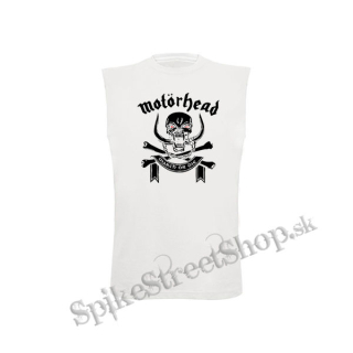 MOTORHEAD - March Or Die White - biele pánske tričko bez rukávov