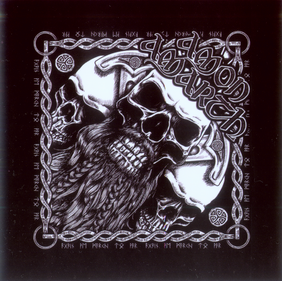 Samolepka AMON AMARTH - Bearded Skull