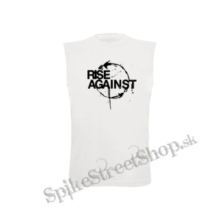 RISE AGAINST - Cycle - biele pánske tričko bez rukávov