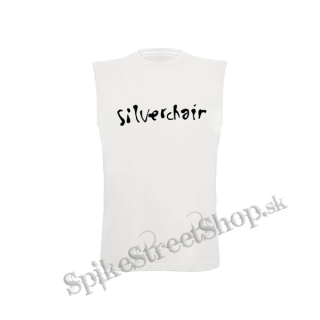 SILVERCHAIR - Logo - biele pánske tričko bez rukávov